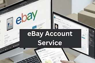 create USA UK, all other country ebay account fully verified without suspension