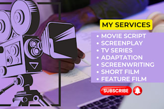 do movie script, screenplay, screenwriting, tv series, film script, screenplay