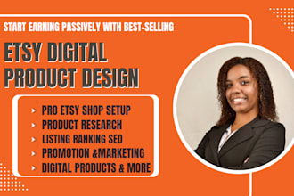 design etsy digital product for etsy digital product store etsy seo listing