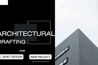 do autocad draft for architectural 2d and 3d design