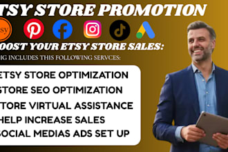 boost etsy shop sales,  etsy seo, etsy marketing, etsy traffic, etsy promotion