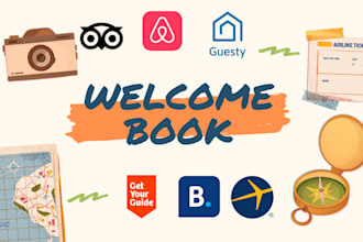 craft a custom welcome book for your short term rental guests and tour