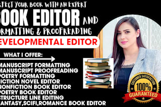 proofread, typeset fiction nonfiction, poetry memoir developmental book editor