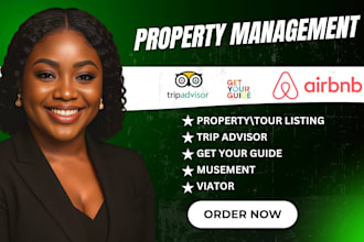 do property setup on tripadvisor getyourguide viator booking airbnb website