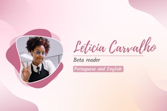 beta reading your story portugues and english