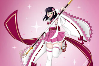 create an original illustration of your vtuber, oc, etc