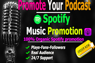 pitch your song on viral organic spotify music promotion cover ads track podcast