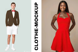 create 3d clothing, product mockup, animation, clo 3d and marvellous design