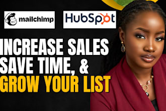design converting fashion email template, campaign hubspot mailchimp automation