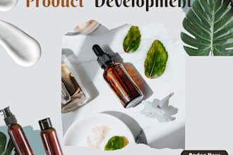 do reverse engineering of any product formula and product development