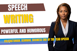 write powerful and insightful valedictorian speech
