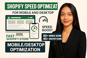 do shopify speed optimization for mobile and desktop