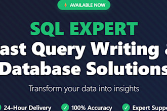 write sql queries and analyze your data fast