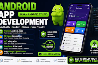 develop a professional android app in java