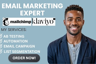 do ab testing segmentation automation campaign workflow on mailchimp klaviyo