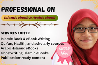 ghostwrite authentic islamic ebooks islamic book cover arabic ebook on any topic