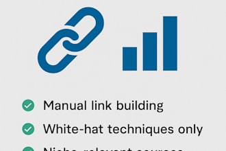 build high quality backlinks to improve your website SEO