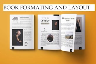 do book layout and formatting for textbooks, ebooks, magazines and reports