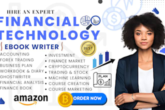 ghostwrite finance book fintech crypto stock trading forex course business plan