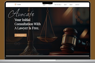 build notary website lawyer website law firm website lawyer notary landing page