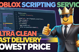 be your professional roblox scripter