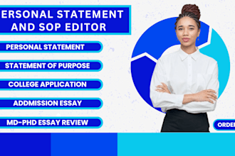 expertly edit your statement of purpose, personal statement