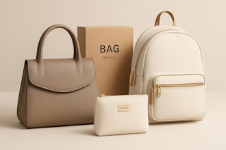 design handbag, backpack, product packaging design pouch design and bag design