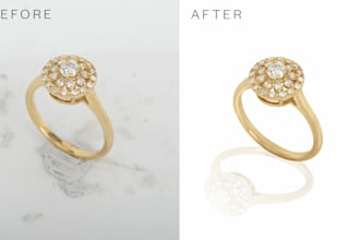 do high end jewelry retouching jewelry design jewelry  editing color correction