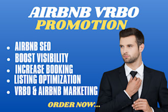promote your airbnb, vrbo, and vacation rental listing to boost bookings