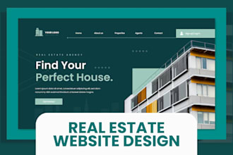 design a wordpress website for your real estate agency with idx, mls plugin