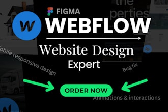 webflow expert figma design relume to webflow cms fix webflow website SEO