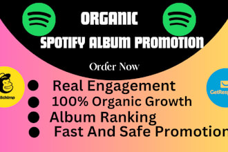 do best spotify album promotion using email marketing campaign