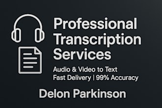 transcribe audio or video to text with a 99 percent accuracy