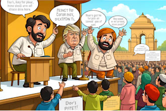 illustrate your editorial or political cartoon idea