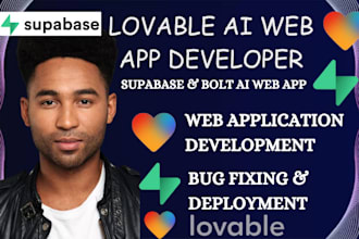 build lovable app supabase web application deploy, fix lovable bugs bolt ai app