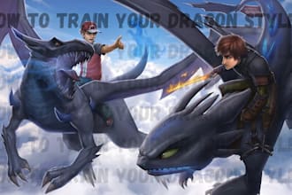 draw furry, anime oc in how to draw your dragon style, pokemon, zootopia style