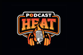 make heat podcast cover art and podcast logo