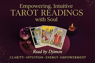 give you an intuitive and honest tarot reading