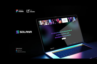crypto website design website redisign do solana memecoin website design