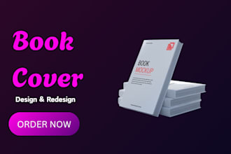 design ebook cover or KDP paperback cover design
