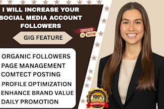 organically increase your social media followers