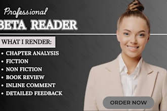 provide detailed beta reading feedback to polish your novel or short story