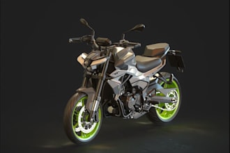 3d scooter model,3 wheeled vehicle,gta,road bicycle,3d animation,panoz interior