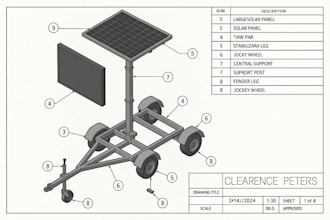 design 3d mechanical cad model 2d technical drawings in solidworks autocad creo