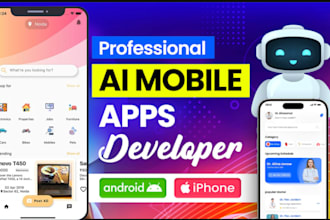 do ai mobile app development, ai saas, ai chatbot, or custom mobile app
