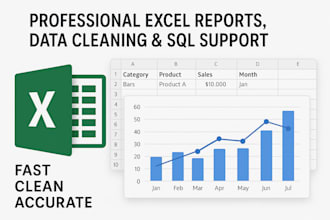 assist with excel, data tasks, sql queries, and small system fixes