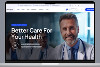 build healthcare website medical website caregiver, home care healthcare website