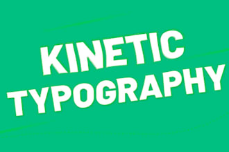 create eye catching kinetic typography lyric videos animated text synced
