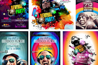 design a trending club flyer, party flyer, or event flyer