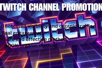 promote twitch live stream to bring in more viewers